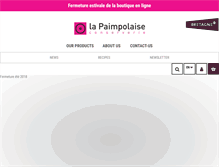Tablet Screenshot of lapaimpolaise-conserverie.com